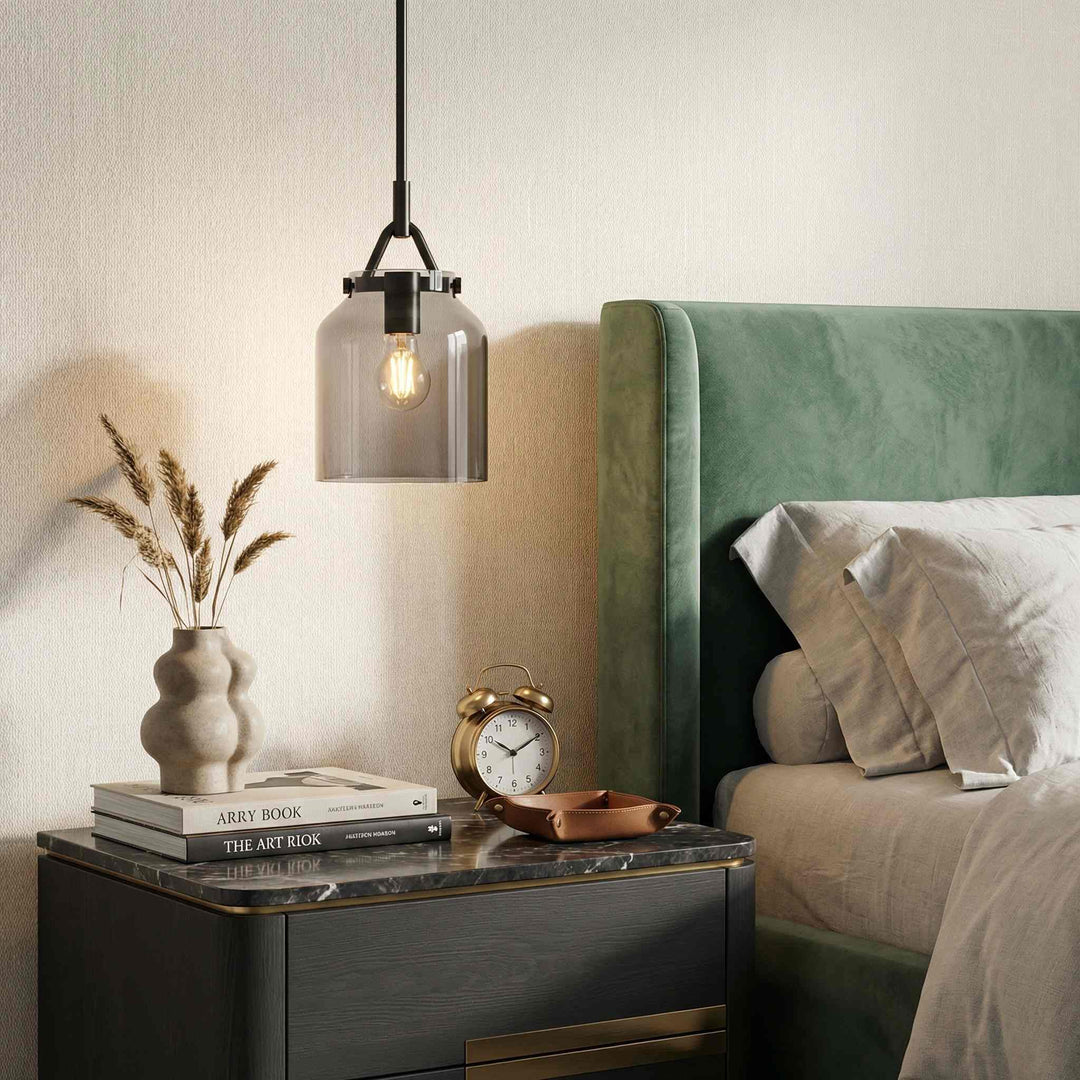 Hanton Nordic Metal Morandi Metal Pendant Light - Nordic Minimalist Fixture Light