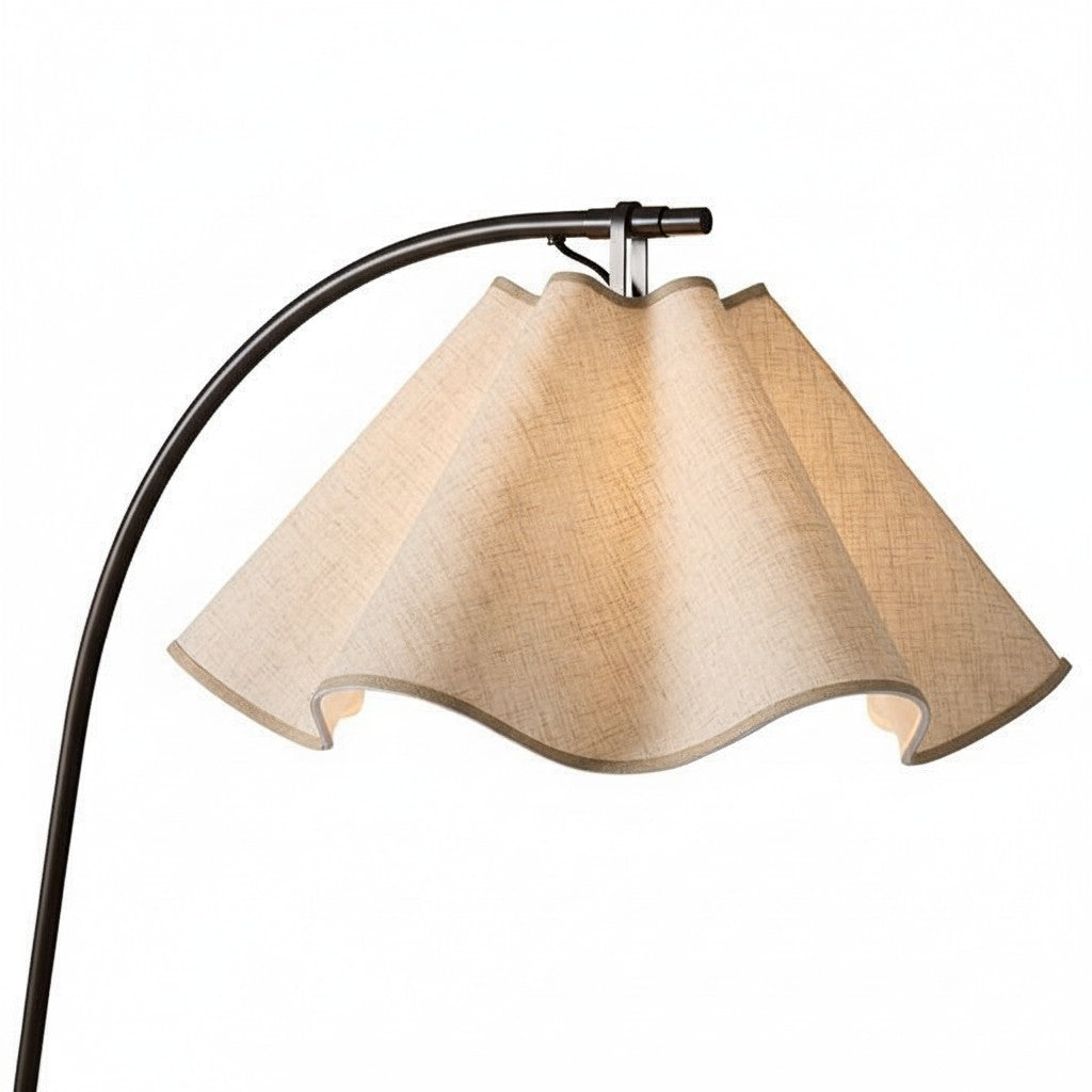 Oslan Elegance Arc-Style Floor Lamp – Modern Minimalist Lighting for Living Spaces