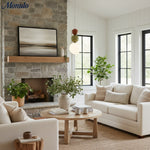 Cargar imagen en el visor de la Galería, Lámpara colgante moderna Verdoma con esfera triple de vidrio brillante, estilo minimalista para comedores y salas de estar