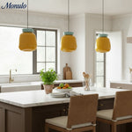 Load image into Gallery viewer, Fiesta Ceramic Bowl Pendant Light – Modern Colorful Ceiling Lamp for Kitchens and Dining Rooms