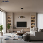 Load image into Gallery viewer, Verdoma Stacked Disc Form Glass Pendant Light Contemporary Nordic Lighting for Kitchens