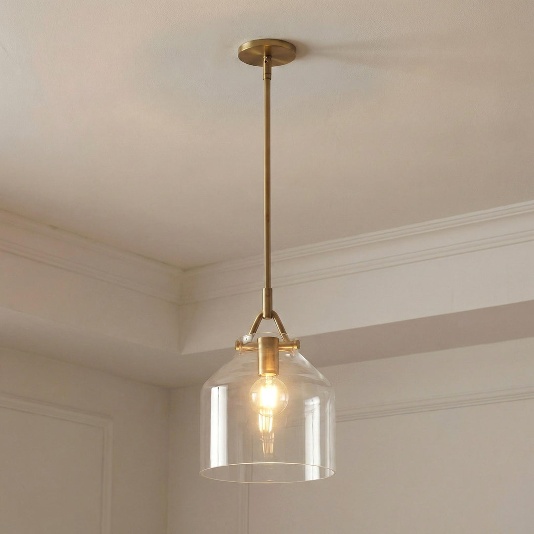 Hanton Nordic Metal Morandi Metal Pendant Light - Nordic Minimalist Fixture Light
