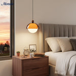 Charger l'image dans la visionneuse de galerie, Lampe suspendue vintage Sunset Afterglow, lampe suspendue décorative d'ambiance pour chambre et coin lecture