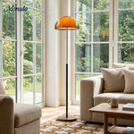 Cargar imagen en el visor de la Galería, Lámpara de pie de línea moderna y limpia Sunset Afterglow Luz minimalista para dormitorio y salón