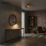 Charger l&#39;image dans la visionneuse de galerie, Aurenza Modern Industrial Flush Mount – Elegant Ceiling Lamp for Residential Interiors
