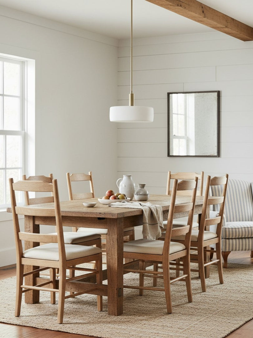 Cerova Contemporary Minimalist and Elegant Pendant – Ivory Porcelain Shade Light for Kitchen Island & Bedroom