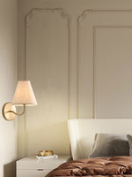 Charger l&#39;image dans la visionneuse de galerie, Applique murale en tissu – Applique murale élégante pour chambre et couloir de style vintage
