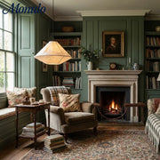 Lámpara Colgante Plegable Zalen – Elegancia Moderna con Tejido Estilizado para Comedores y Pasillos