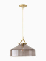 Load image into Gallery viewer, Hanton Nordic Metal Henry Pendant Light - Minimalist Glass And Metal Shade

