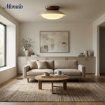 Charger l'image dans la visionneuse de galerie, Lampe Plafonnier Dôme Moderne Oribela – Lumière LED Douce pour Salle de Bain et Espace de Vie