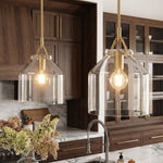 Load image into Gallery viewer, Hanton Nordic Metal Morandi Metal Pendant Light - Nordic Minimalist Fixture Light