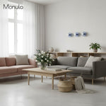 Cargar imagen en el visor de la Galería, Lámpara de tocador esférica Radiro Globe – Luminaria moderna de 3 luces para baño
