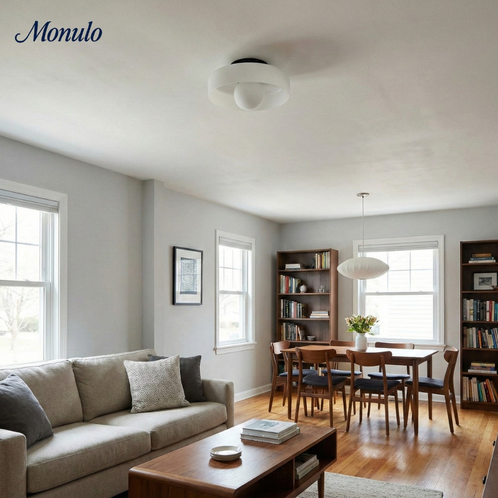 Lámpara de Pared y Techo Verdoma Morandic Disc Orb para Interiores Modernos