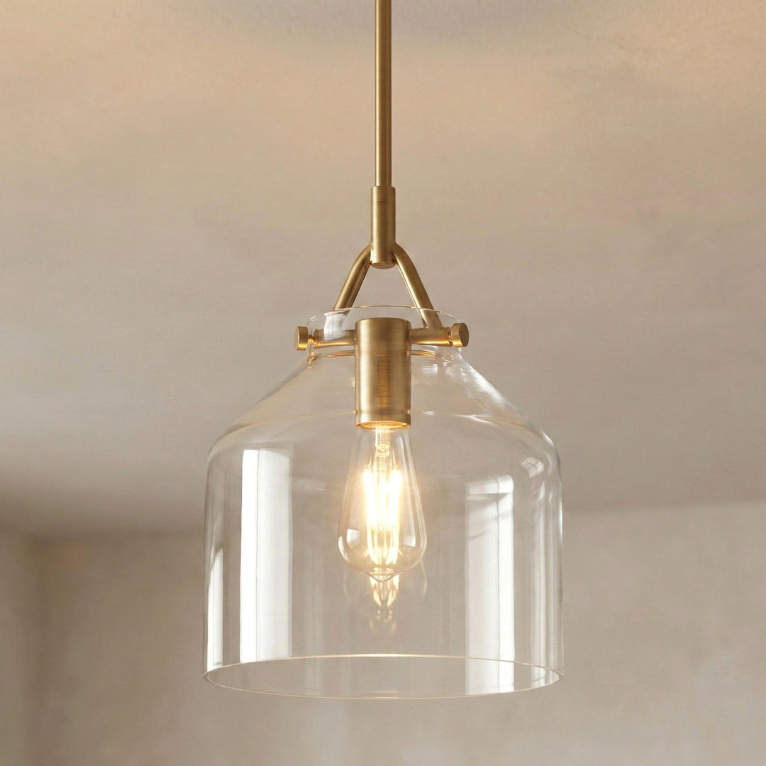 Hanton Nordic Metal Morandi Metal Pendant Light - Nordic Minimalist Fixture Light