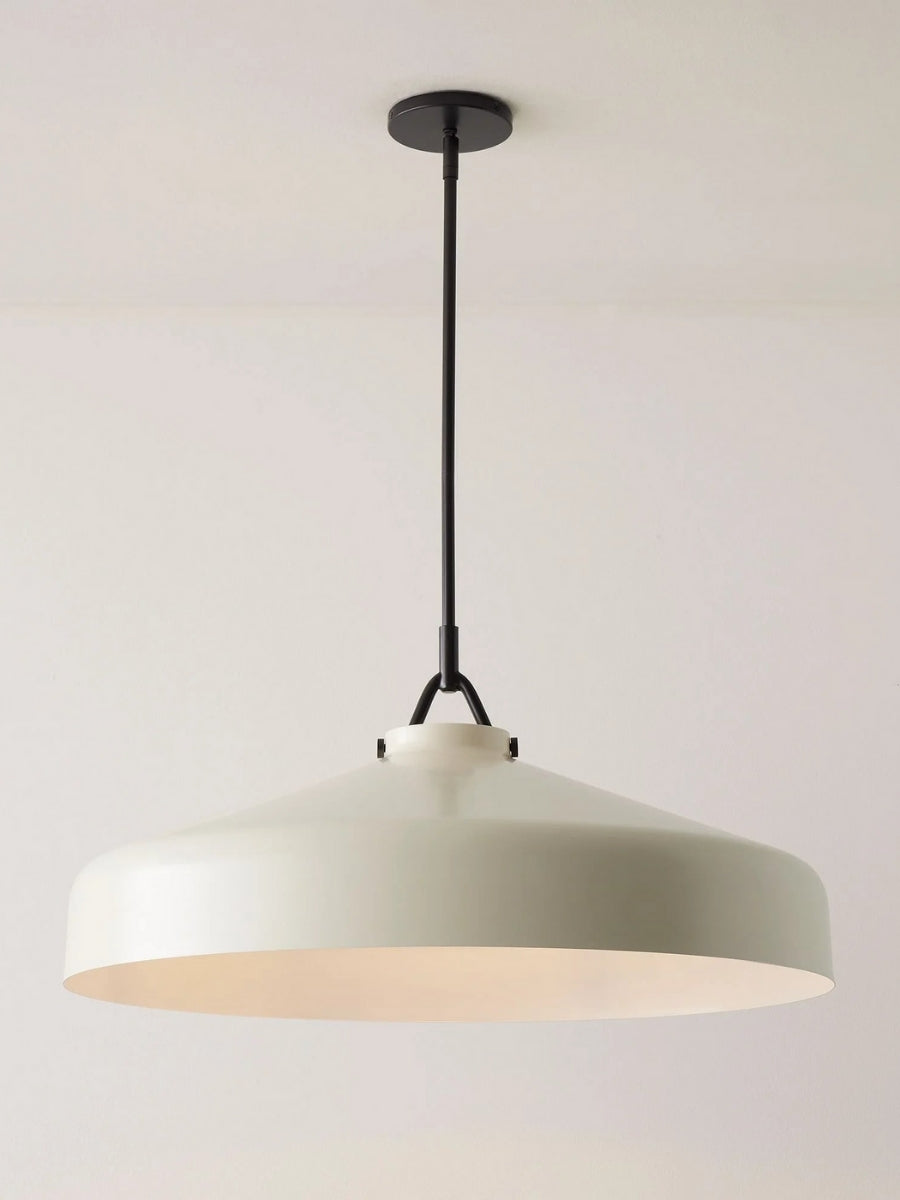 Hanton Nordic Metal Henry Pendant Light - Minimalist Glass And Metal Shade