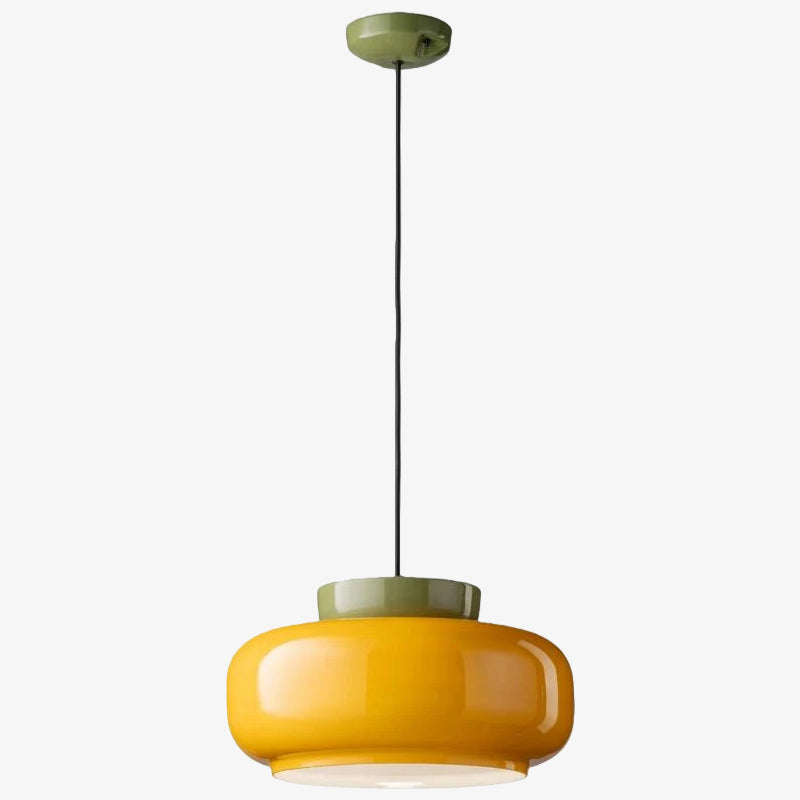 Fiesta Ceramic Bowl Pendant Light – Modern Colorful Ceiling Lamp for Kitchens and Dining Rooms