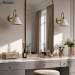 Load image into Gallery viewer, Industrial Modern Tapered Sconce with Clean Metal Silhouette