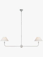 Load image into Gallery viewer, Sleek Chandelier Featuring Layered Linear Silhouette
