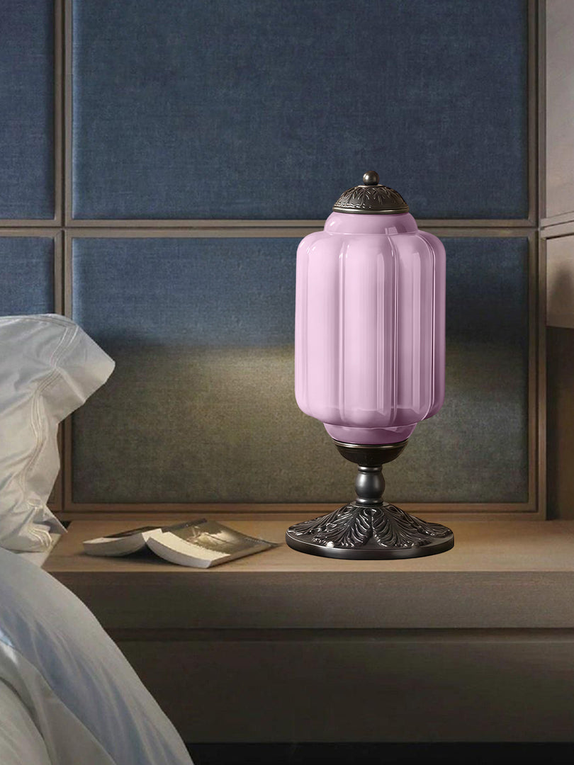Vintage Glass LED Eloise Table Lamp 