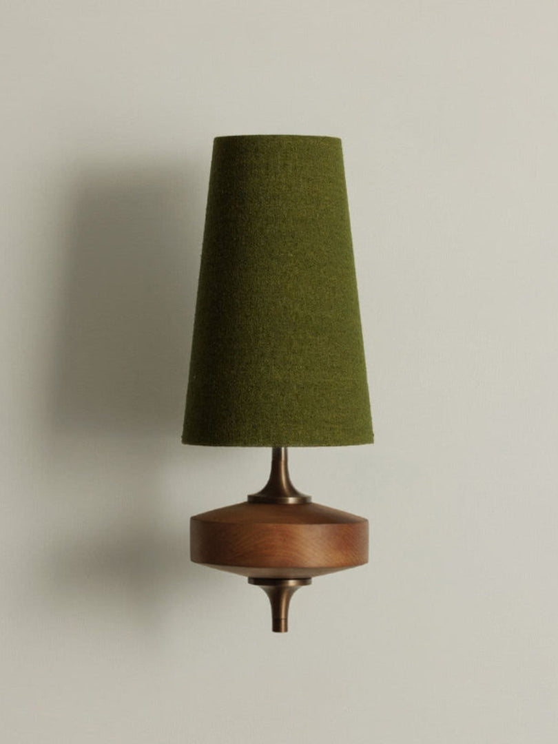 Retro Fabric Shade Wall Sconce – Classic Fabric Lighting For Bedroom