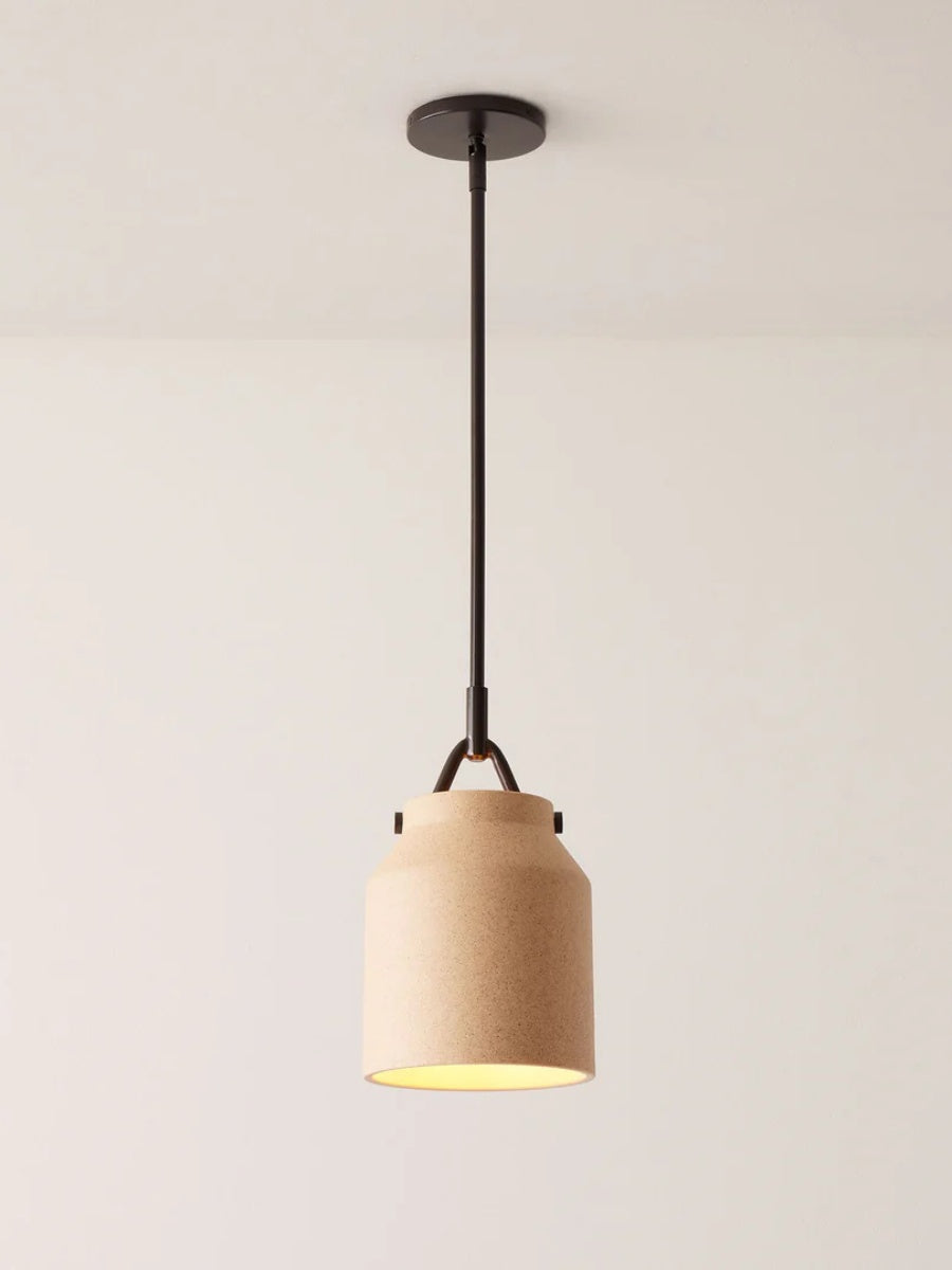 Hanton Nordic Metal Henry Pendant Light - Minimalist Glass And Metal Shade