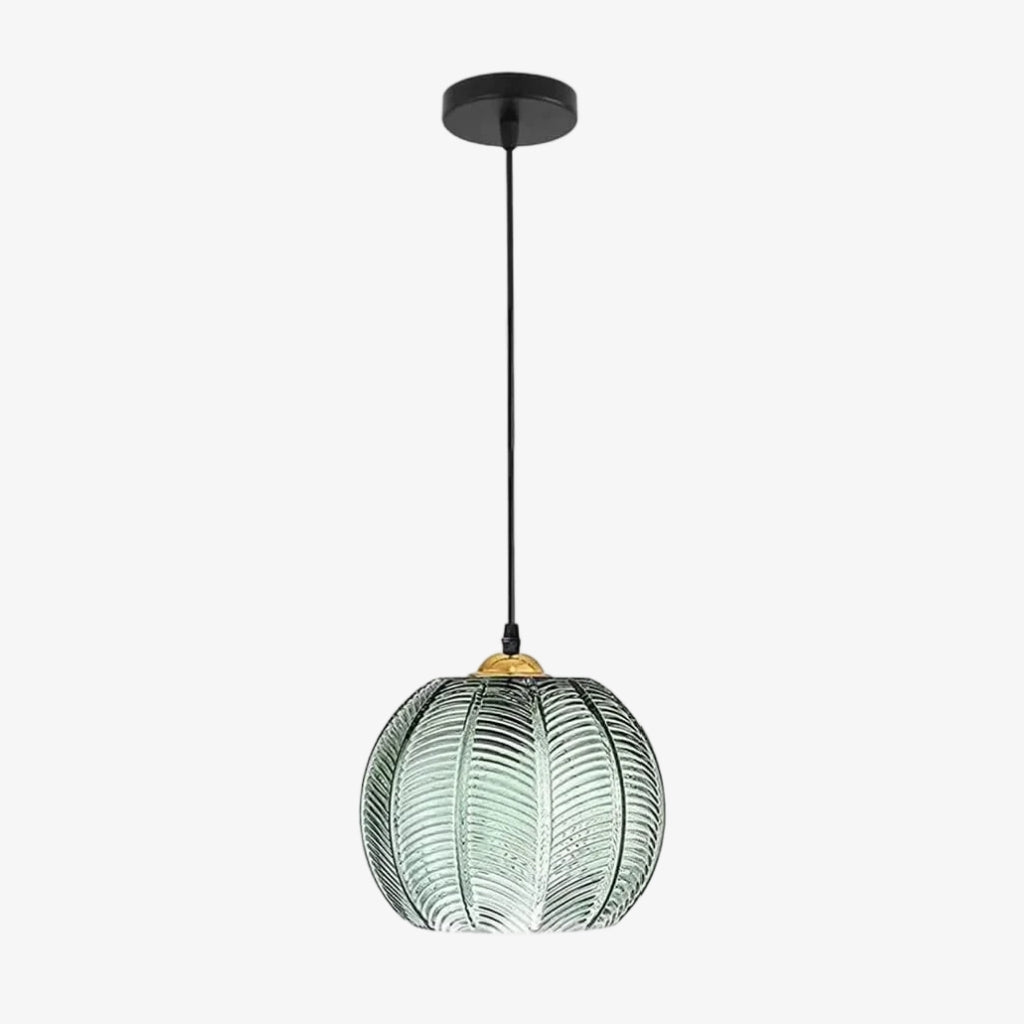 Verdoma Tropical Boho Decorative Glass Pendant Light for Entryway or Hallway
