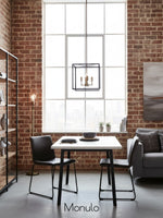 Load image into Gallery viewer, Ferrix Glass Outdoor Pendant Light - Industrial Front Porch Lighting
