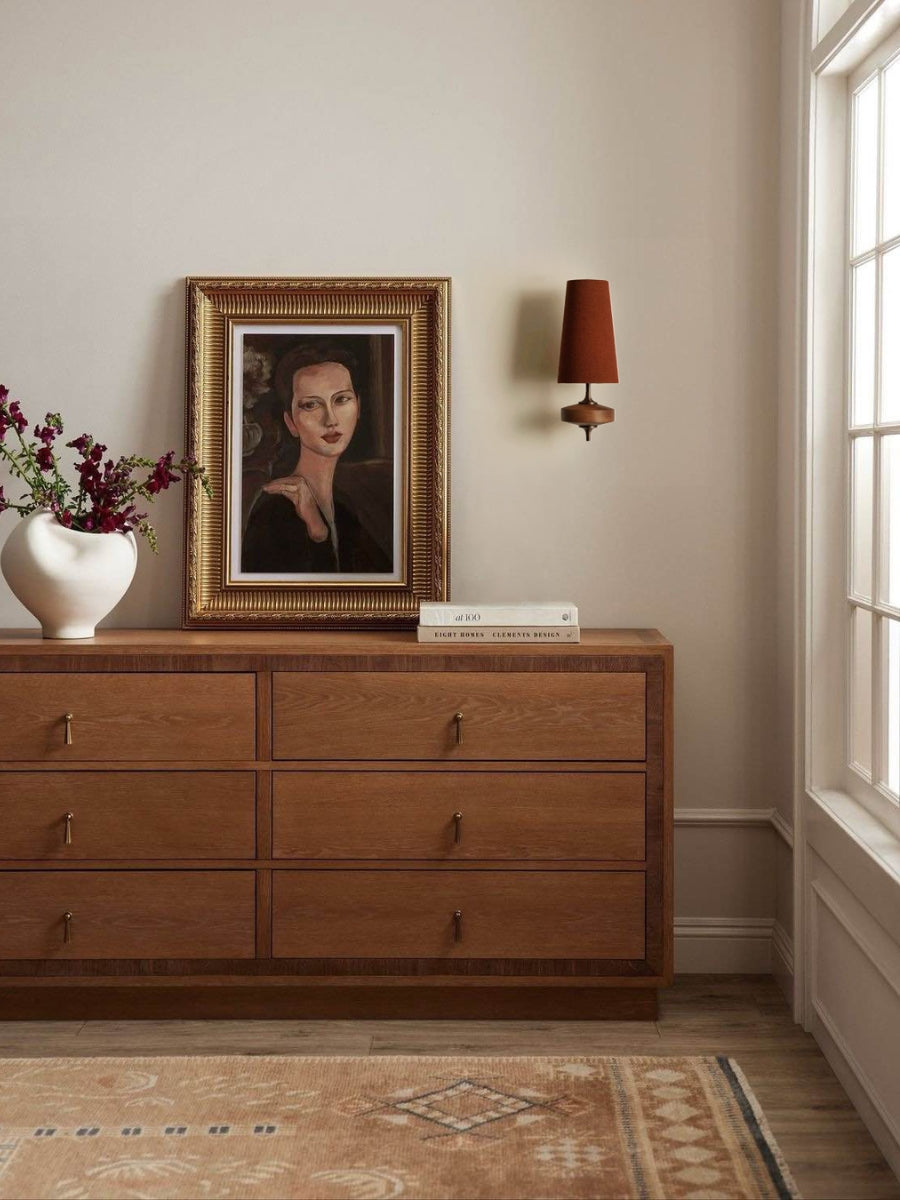 Rowan Retro Fabric Shade Wall Sconce – Classic Fabric Lighting For Bedroom