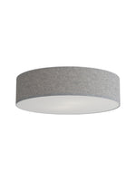 Load image into Gallery viewer, Soft Ceiling Lamp - Fabric &amp; Acrylic Round Light for Ambient Glow
