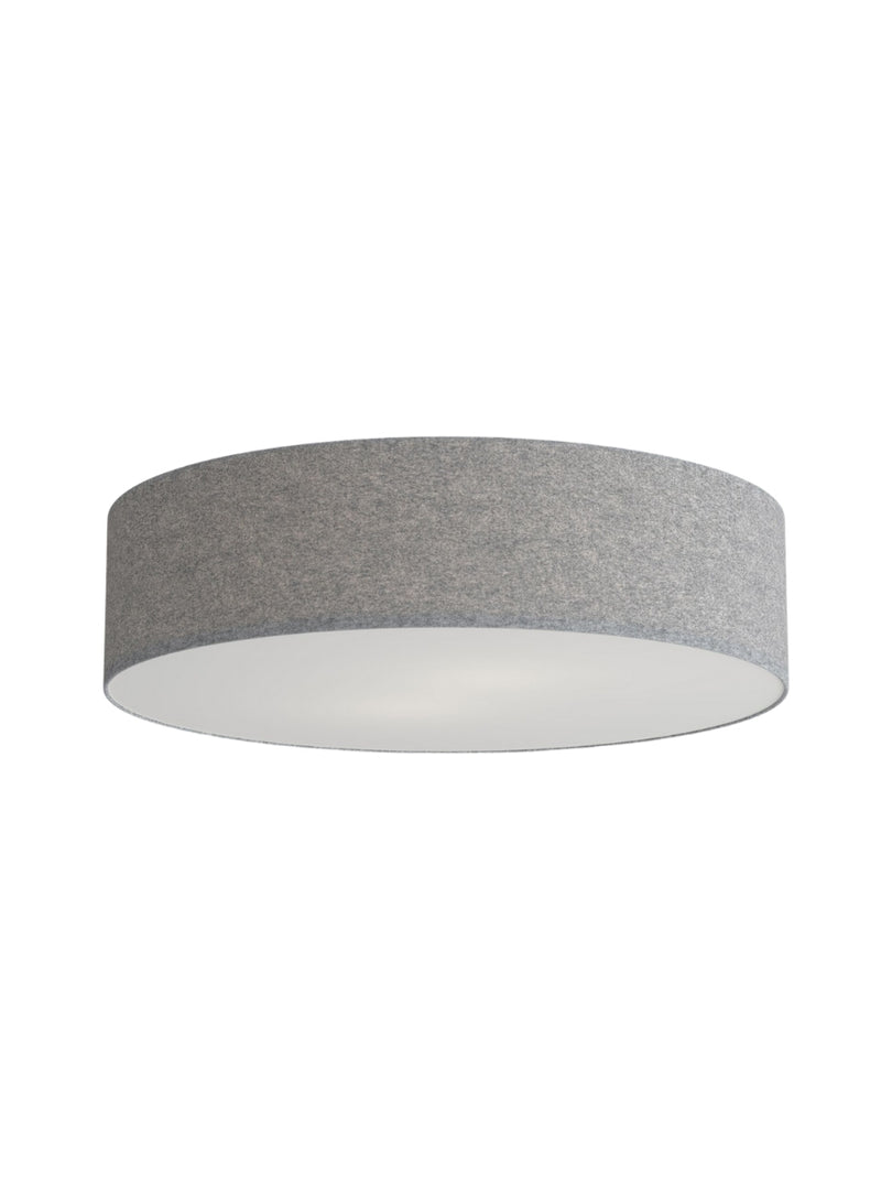 Soft Ceiling Lamp - Fabric & Acrylic Round Light for Ambient Glow