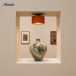 Charger l'image dans la visionneuse de galerie, Plafonnier encastré en porcelaine Cerova – Luminaire discret