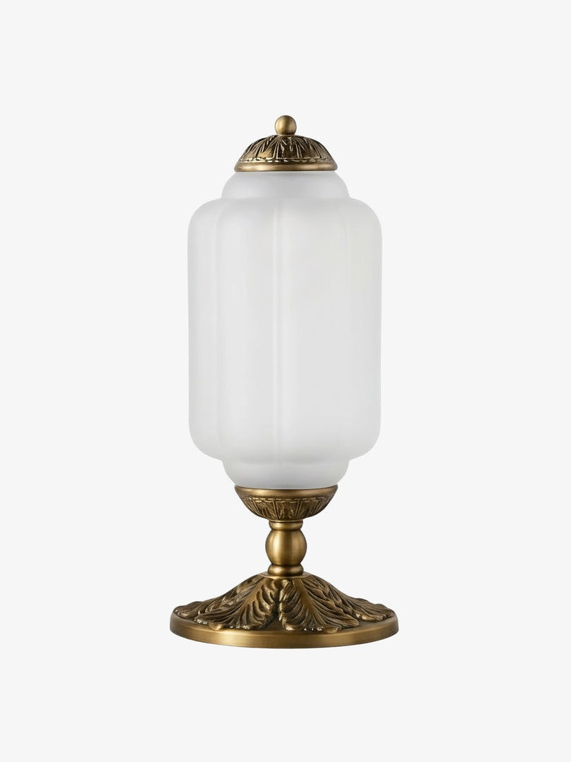 Lampe de table Eloise en verre vintage