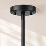 Load image into Gallery viewer, Vintage Art Deco Milk Glass Geometric  Skyscraper Shade Pendant Light