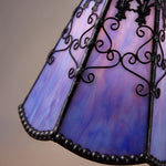 Cargar imagen en el visor de la Galería, close-up stained glass and bead-edge detail