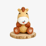 Cargar imagen en el visor de la Galería, Hand-Carved Wooden Chinese Zodiac Animal Figurines