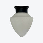 Bild in Gallery-Viewer laden, Minimalist Glass Ceiling and Black Metal Lamp