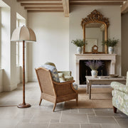 Lampadaire Sculptural Elmora avec Base Texturée – Luminaire Moderne sur Pied pour Salon