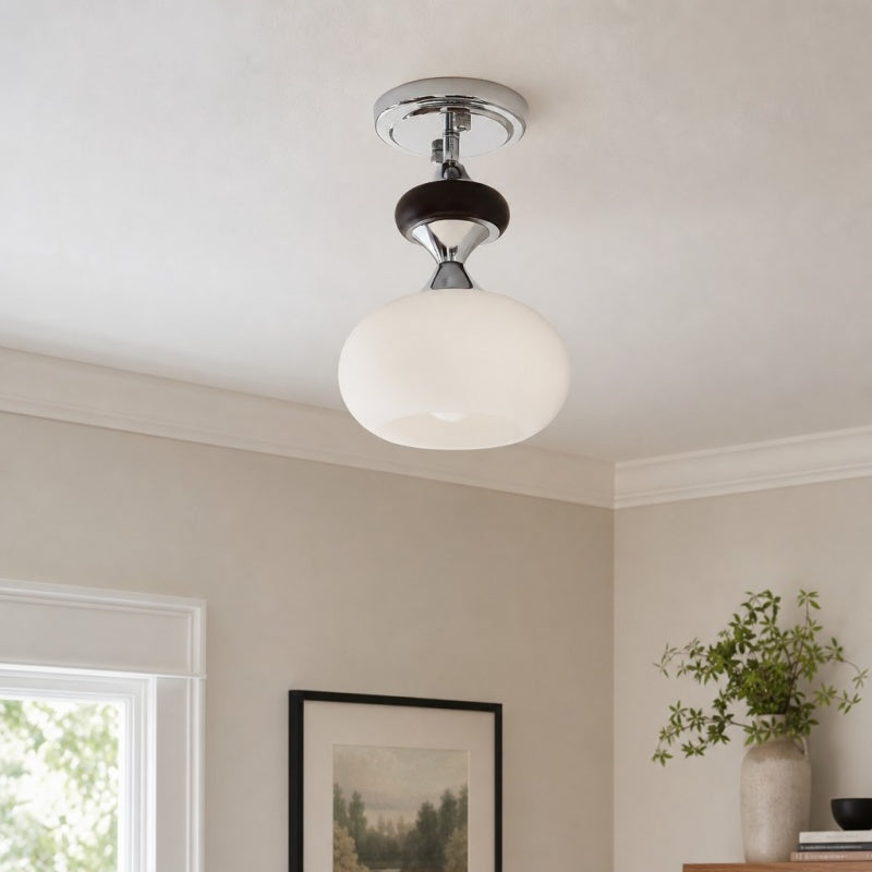 Valesey Mid-Century Modern Ceiling Lamp – Vintage Design for Entryway or Kitchen