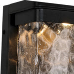 Cargar imagen en el visor de la Galería, Close-up of clear textured shade inside black frame