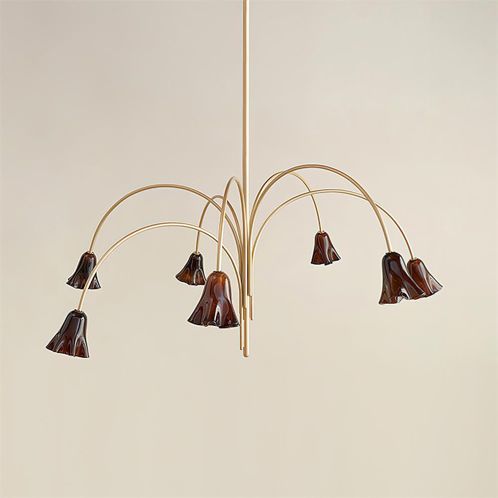 Bellina Modern Blooming Flower Chandelier – Soft Ambient Lighting for Contemporary Spaces