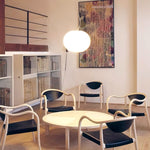 Bild in Gallery-Viewer laden, Frosted White Oval Plug-In Pendant Light