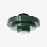 Bild in Gallery-Viewer laden, Veleora dreistufige skulpturale Deckenlampe im Bauhaus-Stil für Wohnzimmer und Schlafzimmer