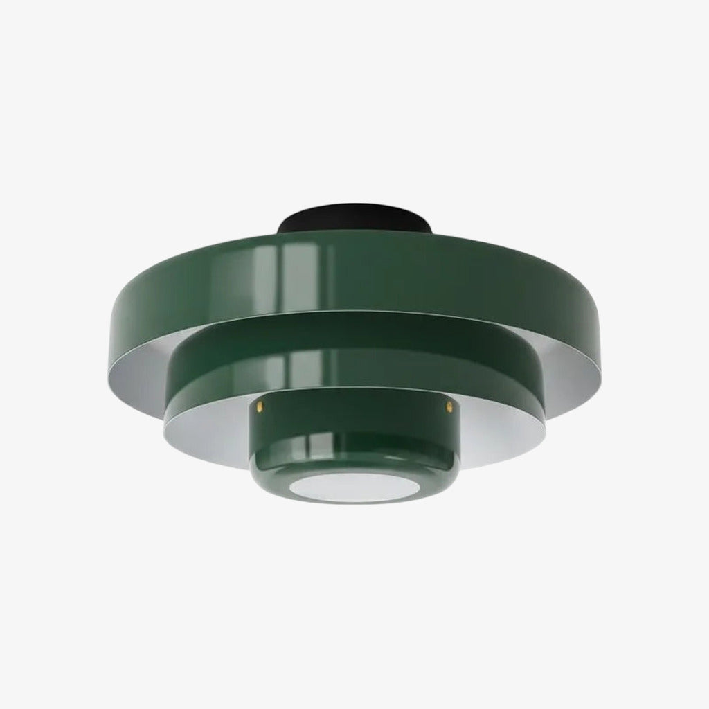 Veleora dreistufige skulpturale Deckenlampe im Bauhaus-Stil für Wohnzimmer und Schlafzimmer