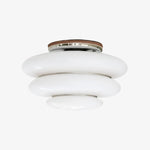 Charger l'image dans la visionneuse de galerie, Plafonnier superposé Cirren - Luminaire d'ambiance moderne et sculptural pour les salles à manger et les salons