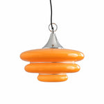 Charger l'image dans la visionneuse de galerie, Orange Layered Glass Pendant Light