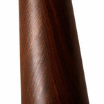 Bild in Gallery-Viewer laden, Close detail of the smooth wood grain tapered lamp base
