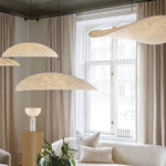 Charger l'image dans la visionneuse de galerie, White Silk Cloth Plug-In Pendant Lamp