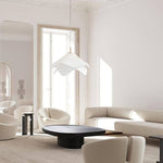Load image into Gallery viewer, Ethereal Bloom French Floral Pleated Fabric Pendant Light
