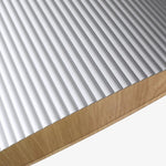 Charger l'image dans la visionneuse de galerie, Lampe Plafonnier Moderne à Abat-Jour Cannelé Texturé Ribravo - Lampe Minimaliste Moderne pour Salon