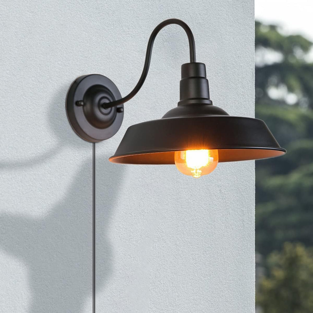 Velara Retro Vintage Wandlampe zur Wandmontage